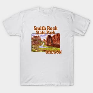 Smith Rock State Park, Oregon T-Shirt